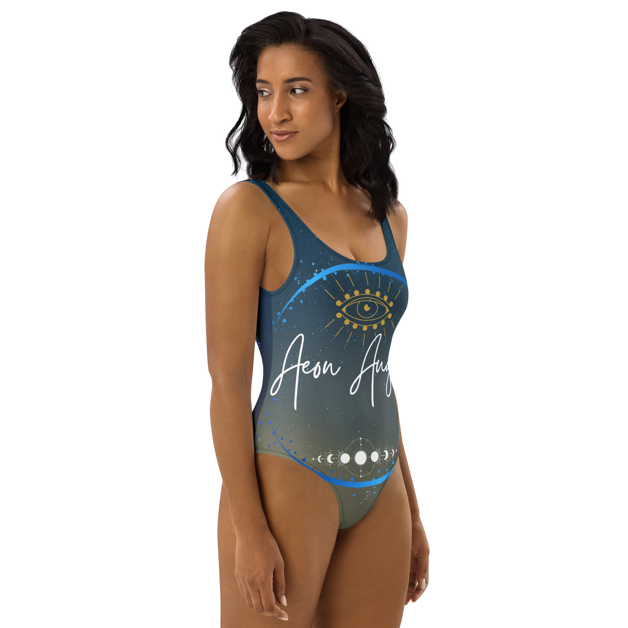 Starry Logo - One-Piece Swimsuit - Image 5