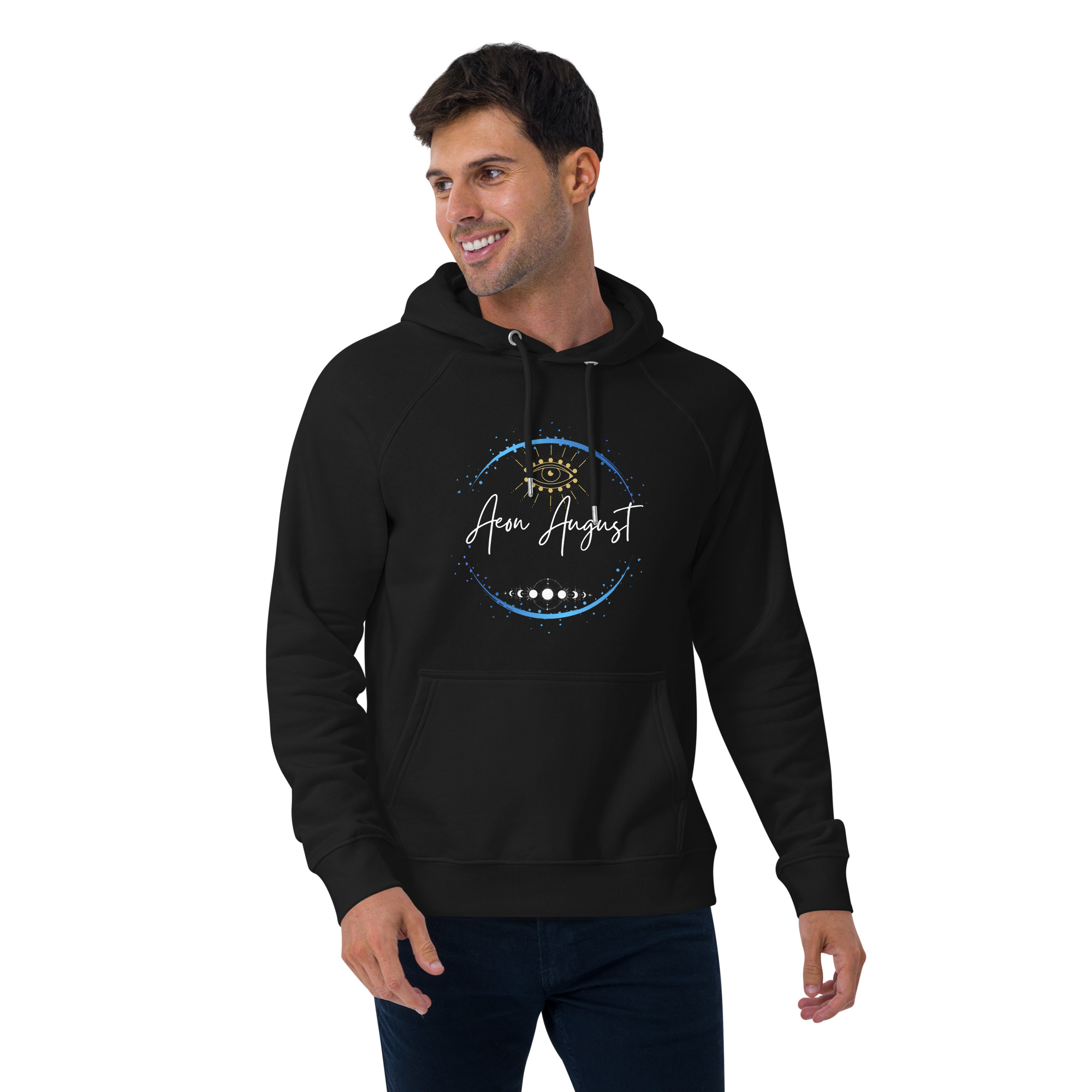 Logo - Eco raglan hoodie - Image 2
